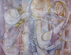 Sueño, acuarela sobre papel . 63 × 50 🔴 ADQUIRIDO